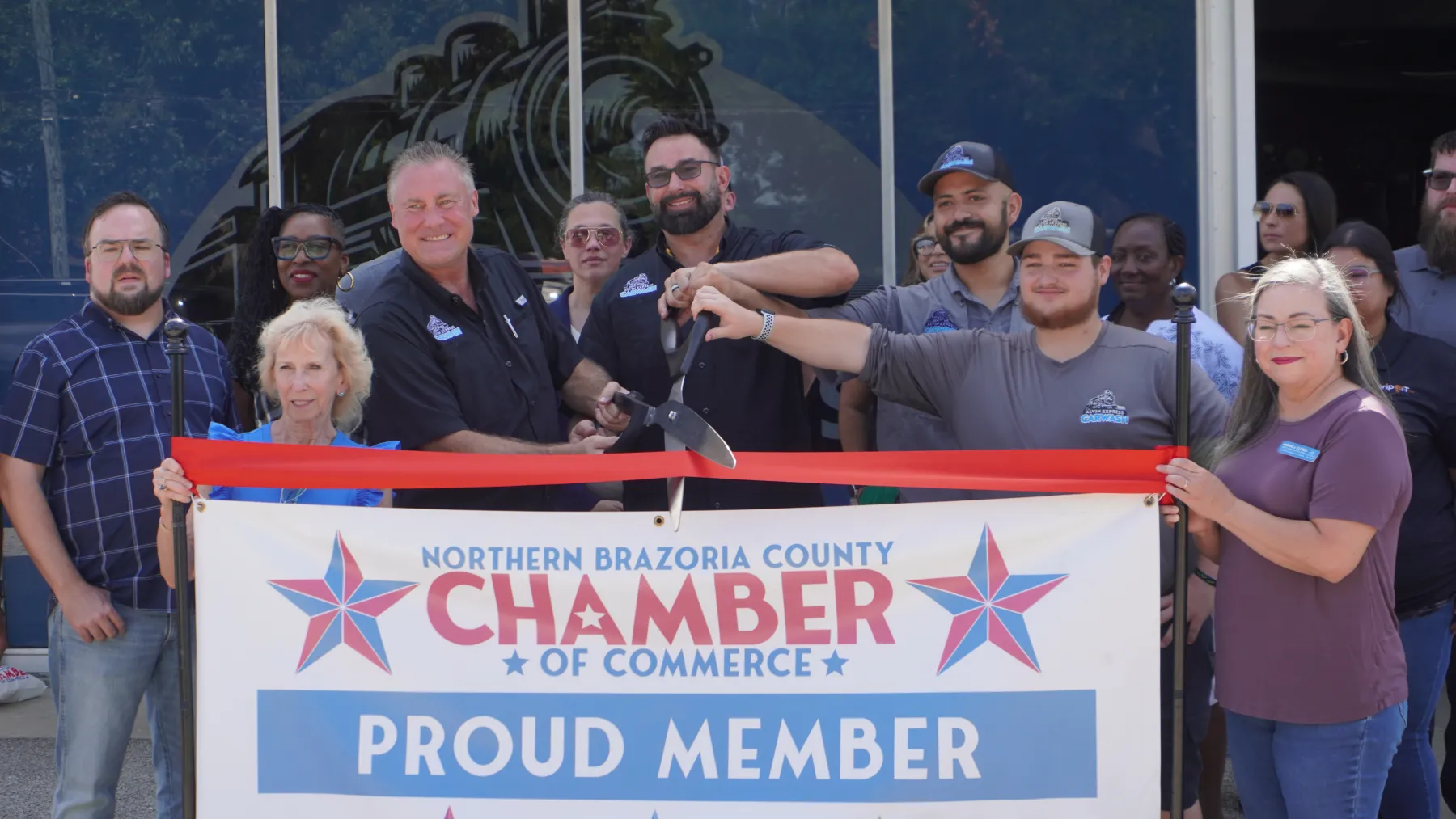 Alvin Express grand opening celebration